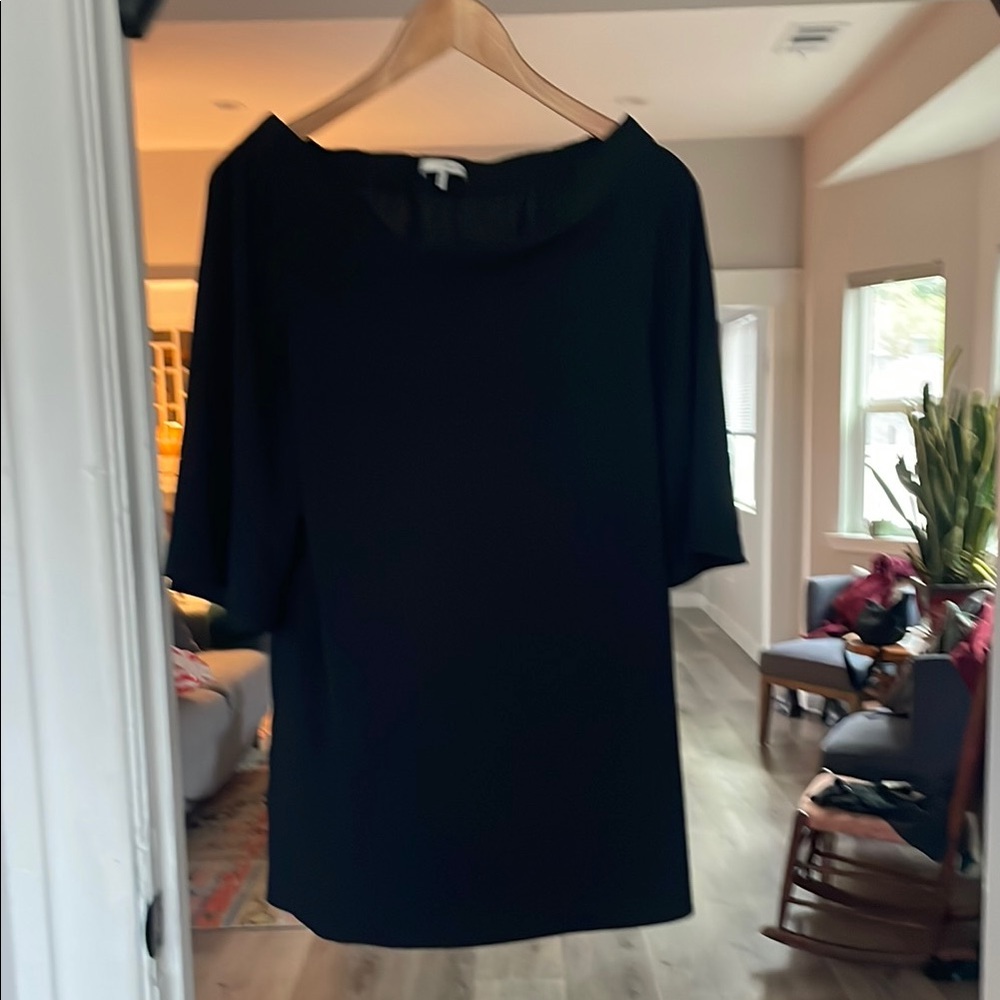 OAK + FORT Black Mini Dress